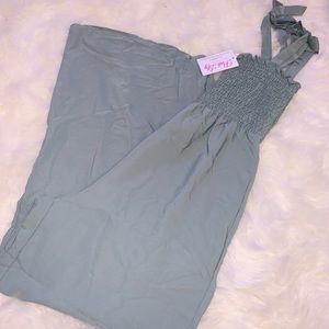 Sage Pant Romper from Pink Lilly Boutique